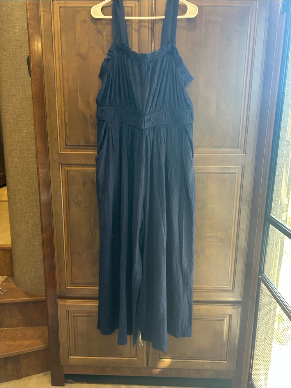 torrid Navy Wide-Leg Jumpsuit